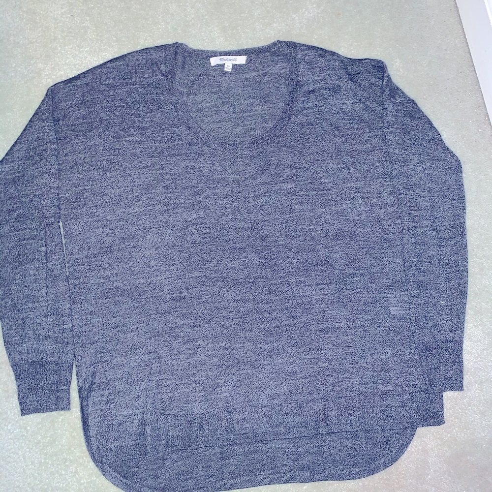 Madewell gray sweater XS